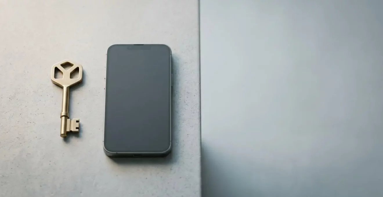 Digital security concept showing layered protection with modern authentication
